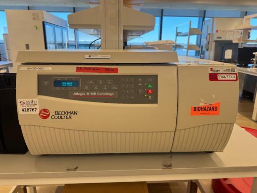 Beckman Coulter Allegra X-14R Refrigerated Centrifuge-cover