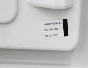 Sartorius White Lid/Base for Bag Holder Model Crisco ABS-UL 130.001.309, 7 of 8