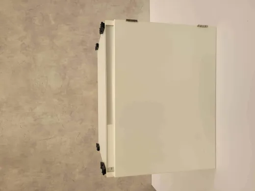S+B Door Cabinet Low LT White 600