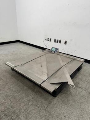 Mettler Toledo ICS685 Floor Scale with 48x48 inch Stainless Steel Platform and Digital Indicator-cover