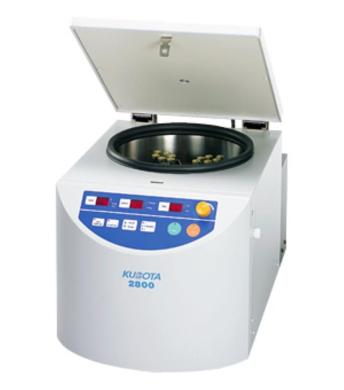 Kubota 2800 Tabletop Refrigerated Centrifuge with Microprocessor Control-cover
