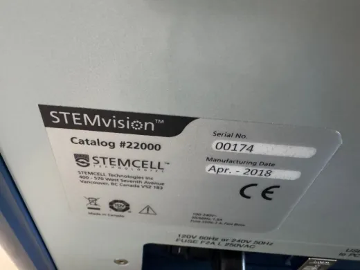 STEMCELL Technologies STEMvision Automated Cell Counter for Stem Cell Research