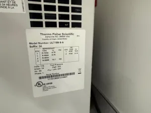 Thermo Fisher Scientific ULT185-5-A Ultra-Low Temperature Chest Freezer (-80°C), 3 of 3