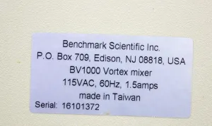 Benchmark Scientific BV1000 Standalone Vortex Mixer 120V, 2 of 6