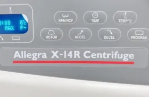 Beckman Coulter Allegra X14R Refrigerated Benchtop Centrifuge with Brushless Induction Motor, 12 of 15
