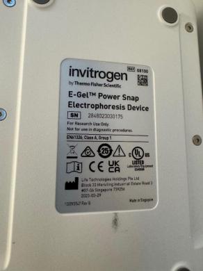 Invitrogen E-Gel Power Snap Electrophoresis Device-cover