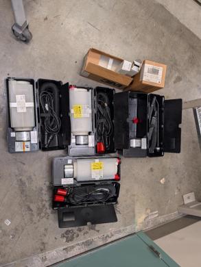3M Model 497 Portable HEPA Vacuum System with CO-71 HEPA Canisters (Qty 4)-cover