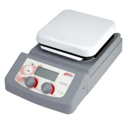 Globe Scientific GHS-380HS-UK-EU Digital Hotplate Magnetic Stirrer with Ceramic Surface, 4 of 9