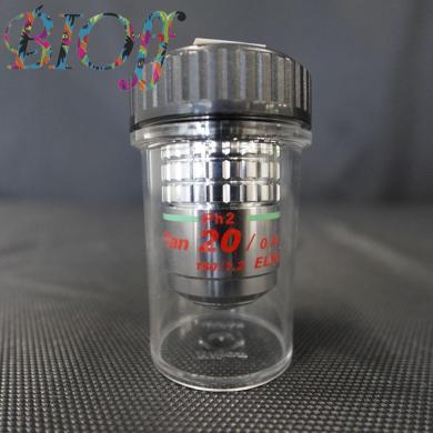Nikon Plan 20x/0.40 DM 160/1.2 ELWD Phase Contrast 2 Objective Lens-cover