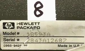 HP 7673 (18593A) Autoinjector Tower for Gas Chromatography, 2 of 2