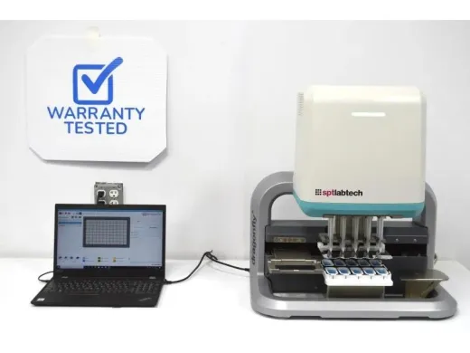 SPT Labtech Dragonfly Discovery Automated Liquid Handler with 10 Dispensing Heads
