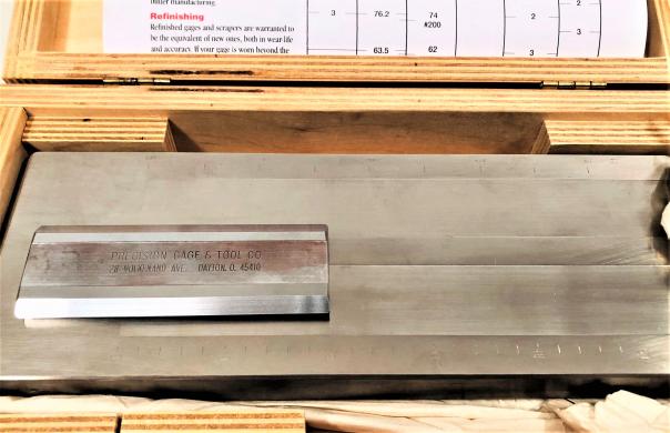 Precision Gage & Tool 6252 Fineness of Grind Gauge, 0-50 Micron Range-cover