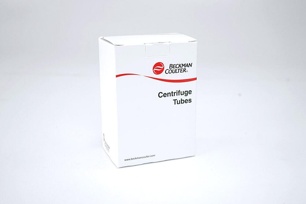 Beckman Coulter 1 mL Polycarbonate Thick-Wall Laboratory Tubes, 11 × 34 mm, 100-Piece Box, 343778