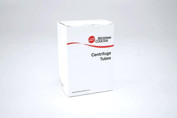 Beckman Coulter 1 mL Polycarbonate Thick-Wall Laboratory Tubes, 11 × 34 mm, 100-Piece Box, 343778-cover
