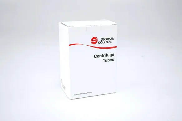Beckman Coulter 1 mL Polycarbonate Thick-Wall Laboratory Tubes, 11 × 34 mm, 100-Piece Box, 343778