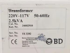 BD FACSCalibur Laser-Based Flow Cytometer with Transformer System, 10 of 11