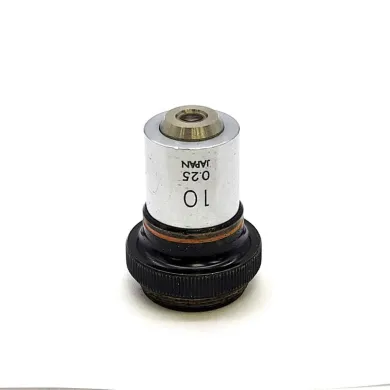 Olympus Microscope Objective 10x/0.25 with 160mm Tube Length and RMS Thread