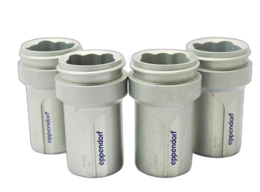 Eppendorf A-4-38 Centrifuge Buckets Set, 4x100mL, Max 4400 RPM, 3000 x g RCF-cover