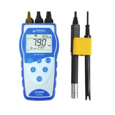 DO8500 Portable Optical Dissolved Oxygen Meter with Auto Salinity Compensation and Data Logger