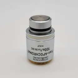 Zeiss Plan APOCHROMAT 100x 1.40 Oil Immersion Microscope Objective M27, 2 of 4