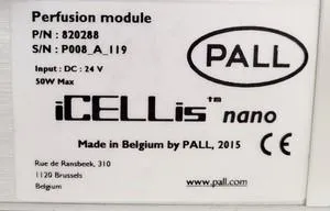 Pall iCELLis Nano Perfusion Module Laboratory Equipment, 5 of 23