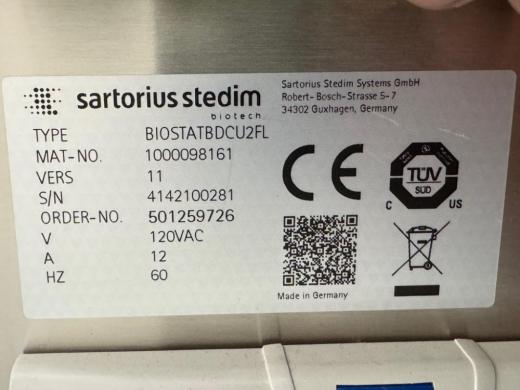 Sartorius Stedim Biostat B-DCU Bioreactor System with Integrated Control Units and BioPAT DCU Tower-cover