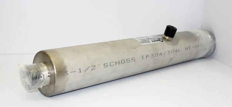 Vacuum Jacketed Bayonet Adapter for Cryogenic Liquid Transfer with Stainless Steel Construction