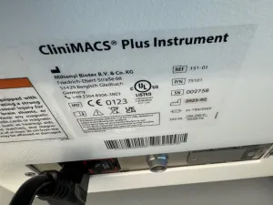 Miltenyi CliniMACS plus Magnetic Cell Separator with Touchscreen Interface, 5 of 5