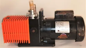 Alcatel M2012A Dual Stage Rotary Vane Vacuum Pump (11 CFM), 2 of 5