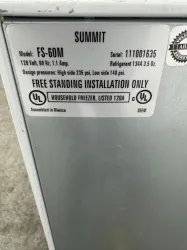 Summit Undercounter Laboratory Freezer for Clinical and Biomedical Sample Storage, 4 of 4