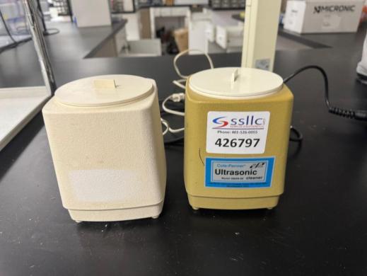 Cole-Parmer Ultrasonic Cleaner Model 08849-00, 12 W Output at 40 kHz-cover