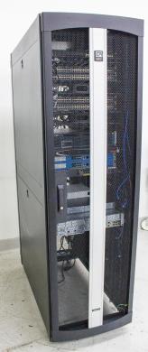 Chatsworth Tera Frame Network Cabinet Model CP3183722 with Integrated Enterprise Network Equipment-cover