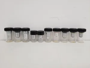 Lot of 65 Olympus and Nikon Microscope Objectives with 52 Eyepieces, 5 of 8