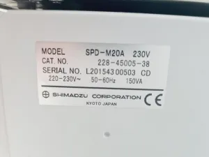 Shimadzu HPLC System with SIL-20A Autosampler and SPD-M20A Photodiode Array Detector, 32 of 42