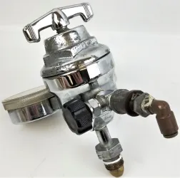 Union Carbide Purox CGA-510 Acetylene Regulator with Gauges, 2 of 6