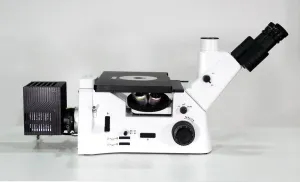 Motic PX43MET Trinocular Inverted Industrial Microscope w/ Moticam S6, 3 of 5