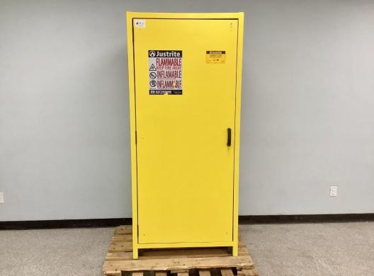 Justrite 30 Gallon Flame-Resistant Flammable Storage Cabinet Model 2025-cover