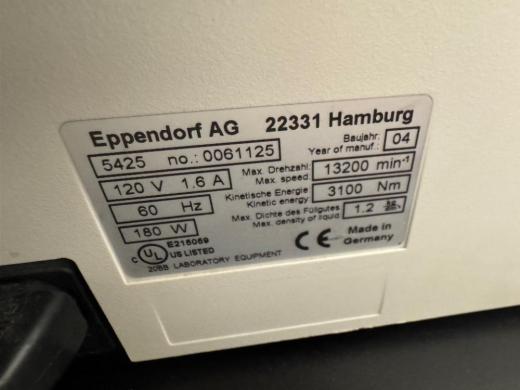Eppendorf 5415 D High-Speed Benchtop Microcentrifuge-cover