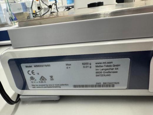 Mettler Toledo MS Digital Scale-cover