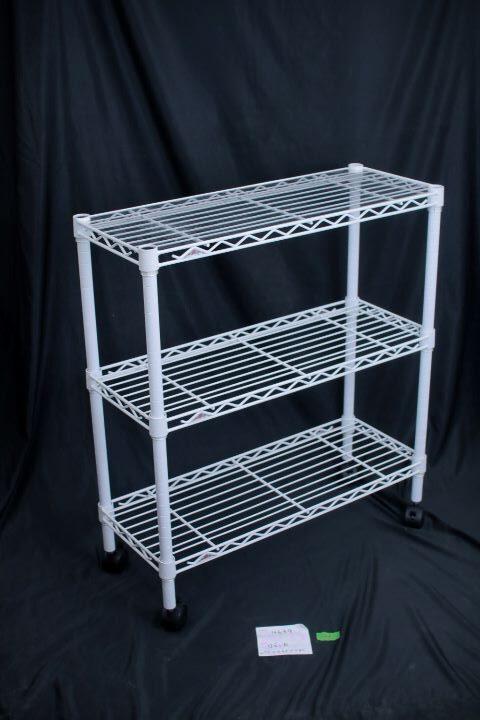 ERECTA Model 4639 Laboratory Storage Cart White W75×D30×H85cm