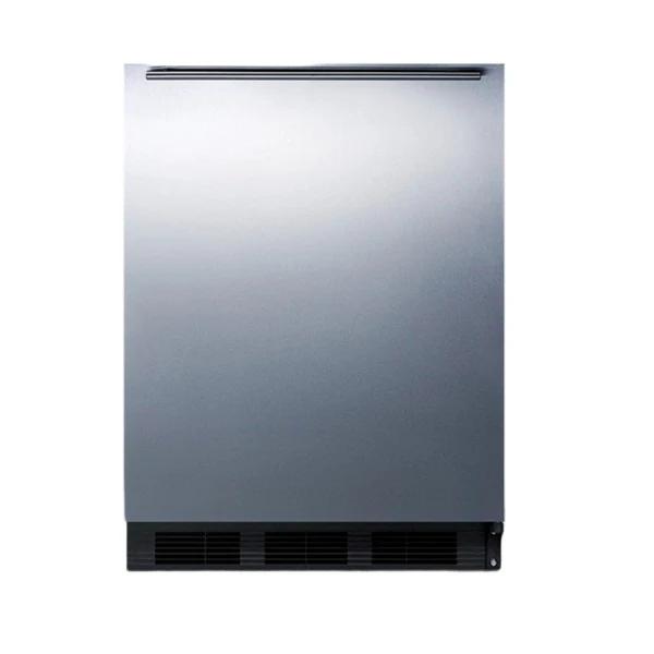 Accucold AL752BKSSHH 24" Wide Built-In ADA Compliant Laboratory Refrigerator with Stainless Steel Door