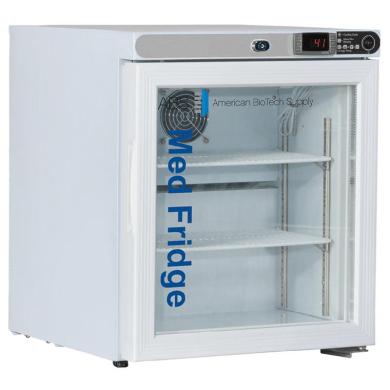 American BioTech Supply 1 Cu Ft Pharmacy Glass Door Refrigerator PH-ABT-HC-UCFS-0104G-cover