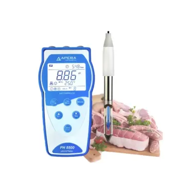 Apera PH8500-MT Premium Series Portable Blade Spear pH Meter for Meat with Data Logger
