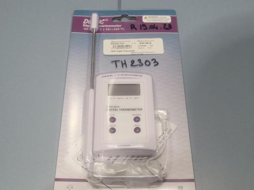 Electronic thermometer with probe VWR 620-0916-cover