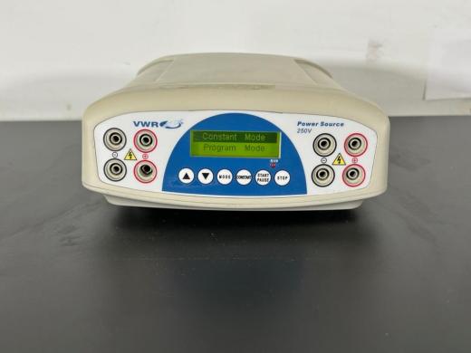VWR 250V Electrophoresis Power Supply with Programmable Voltage Control-cover
