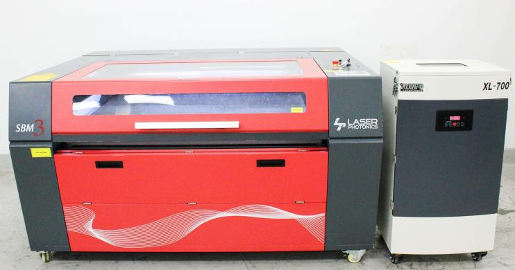 Laser Photonics SBM3 70W CO2 Flatbed Laser Cutter with XL-700 Fume Extractor-cover