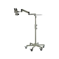 Accu-Scope Rolling Floor Stand with Adjustable Height and Articulating Arm, 6 of 6