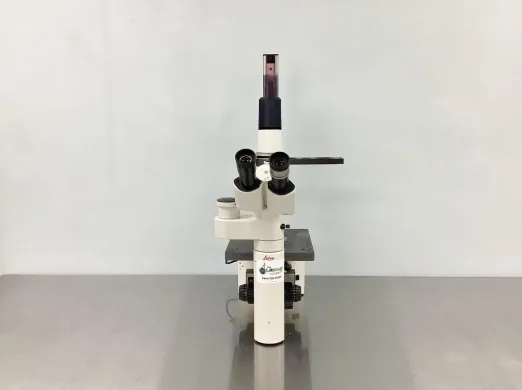 Leica DMIL LED Inverted Microscope with Phase-Contrast and Fluorescence Upgrade Capability