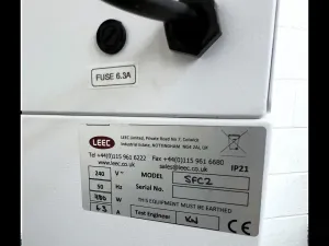 LEEC SFC2 Humidity Cabinet with 150 L Capacity and 0-98% RH Control, 8 of 10
