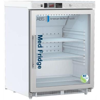 ABS 4.6 Cu. Ft. Built-in Glass Door Vaccine Refrigerator ADA NSF/ANSI 456 Certified-cover